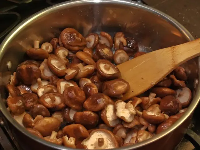 Shiitake mushrooms: how much to cook