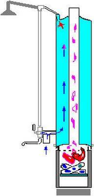 Shower water heaters