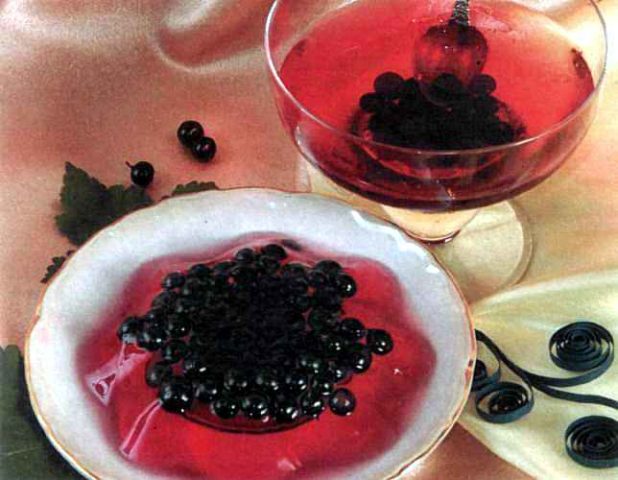 Simple blackcurrant jelly recipes at home