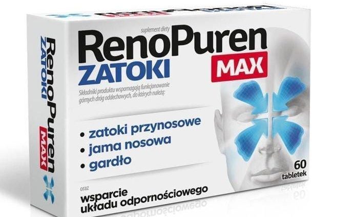 Sinus Renopuren &#8211; action, indications, dosage