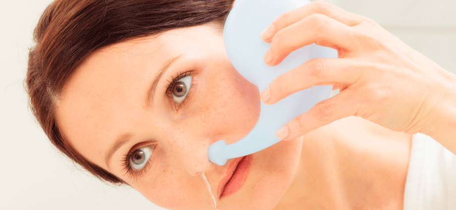 Sinus Rinse for rinsing the nose and sinuses &#8211; how to use?