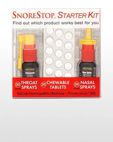 Snoring medicine &#8211; spray, tablets, proven methods