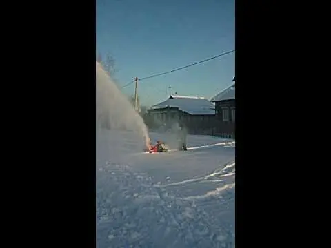 Snow blower for AGRO walk-behind tractor