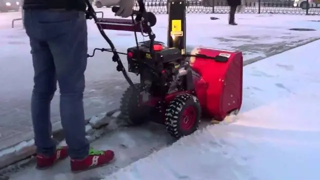 Snow blower Forza (Forza): characteristics of models