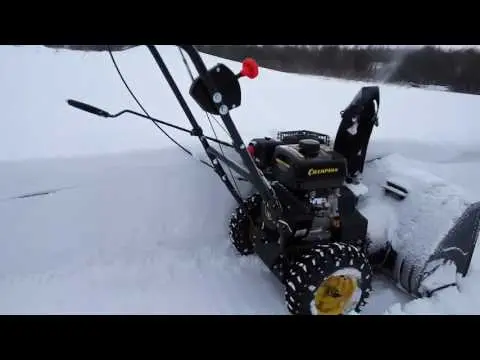 Snow blower petrol Champion ST556