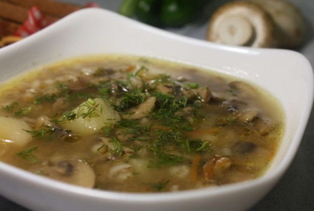 Soup from frozen mushrooms: how to cook a mushroom, recipes