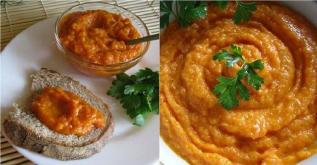 Squash caviar: recipe through a meat grinder