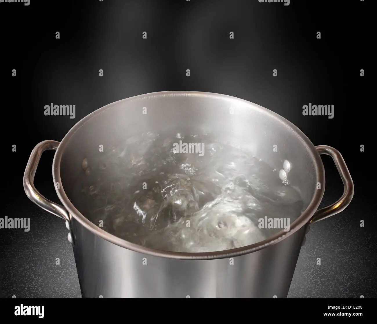 Sterilization in a pot of water 