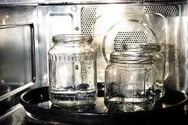 Sterilization of jars in an electric oven: temperature, mode