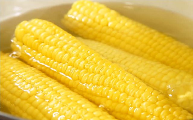 Storing corn on the cob and grain