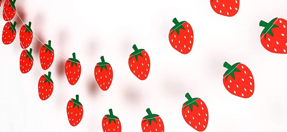 strawberry garland