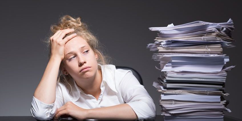 Stressful work is not good for women