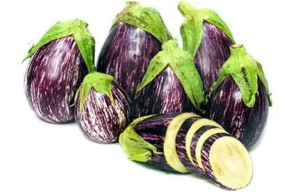 Striped eggplant with photo and description