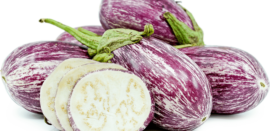 Striped eggplant with photo and description