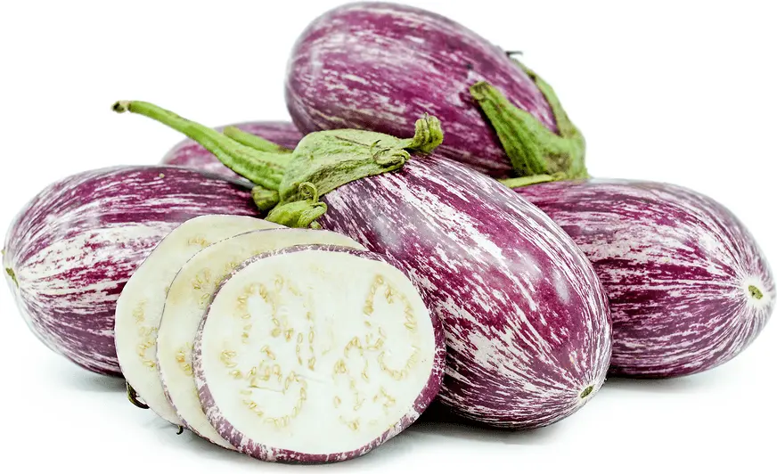 Striped eggplant with photo and description