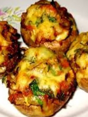 Stuffed champignons: appetizer recipes