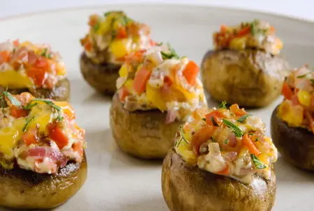 stuffed mushrooms