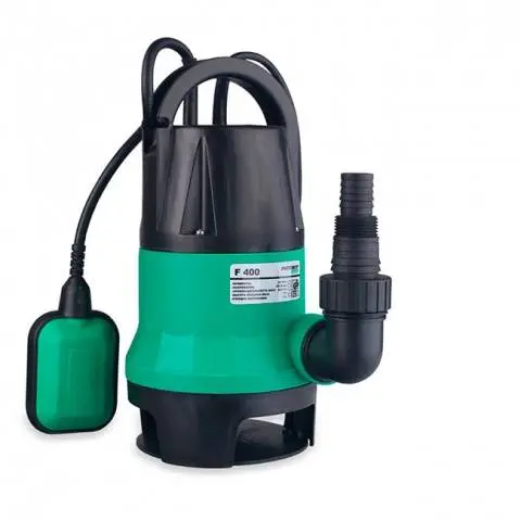 Submersible drainage pump for dirty water