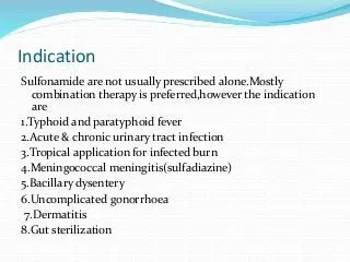 Sulfonamides &#8211; indications, contraindications, dosage, side effects