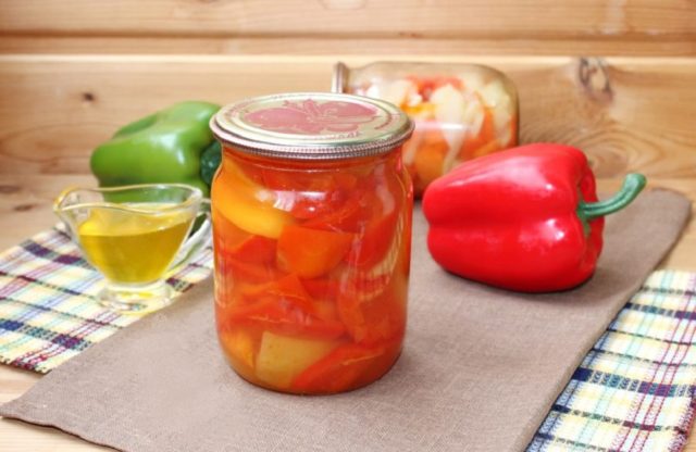 Sweet peppers in honey filling for the winter: yummy, Lick your fingers, delicious recipes for blanks