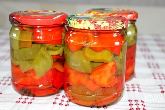 Sweet peppers in honey filling for the winter: yummy, Lick your fingers, delicious recipes for blanks