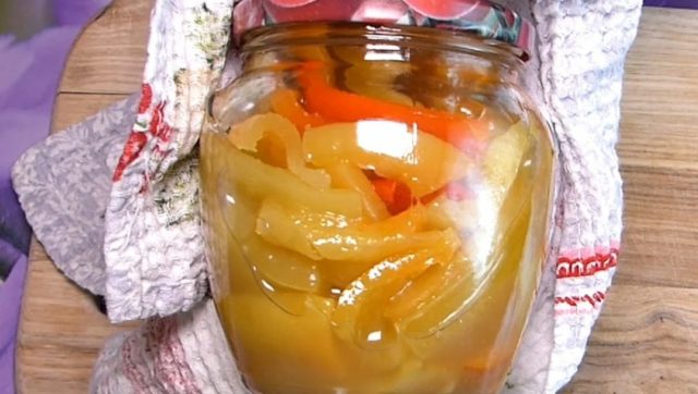 Sweet peppers in honey filling for the winter: yummy, Lick your fingers, delicious recipes for blanks