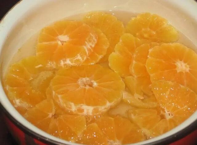 Tangerine compote at home: recipes with photos step by step