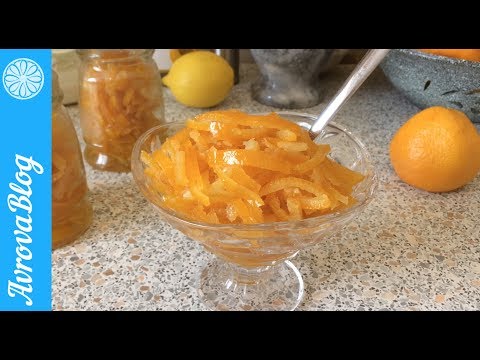 Tangerine peel jam: a recipe, can it be done