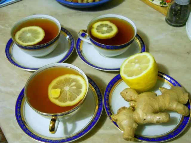 Tea with ginger and lemon: recipes for weight loss, for immunity