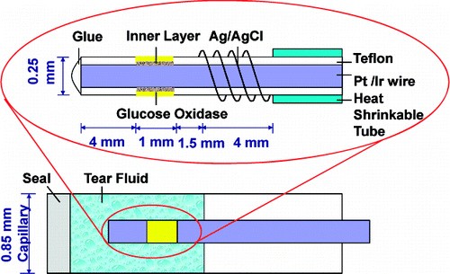 Tear glucometer