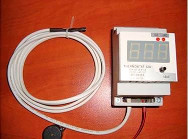 Temperature controllers with air temperature sensor for incubator