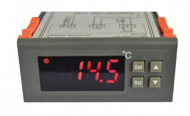 Temperature controllers with air temperature sensor for incubator