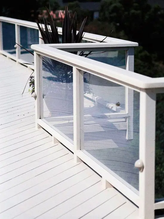 Terrace fencing: wooden, metal, plastic railings, photo ideas for making your own hands