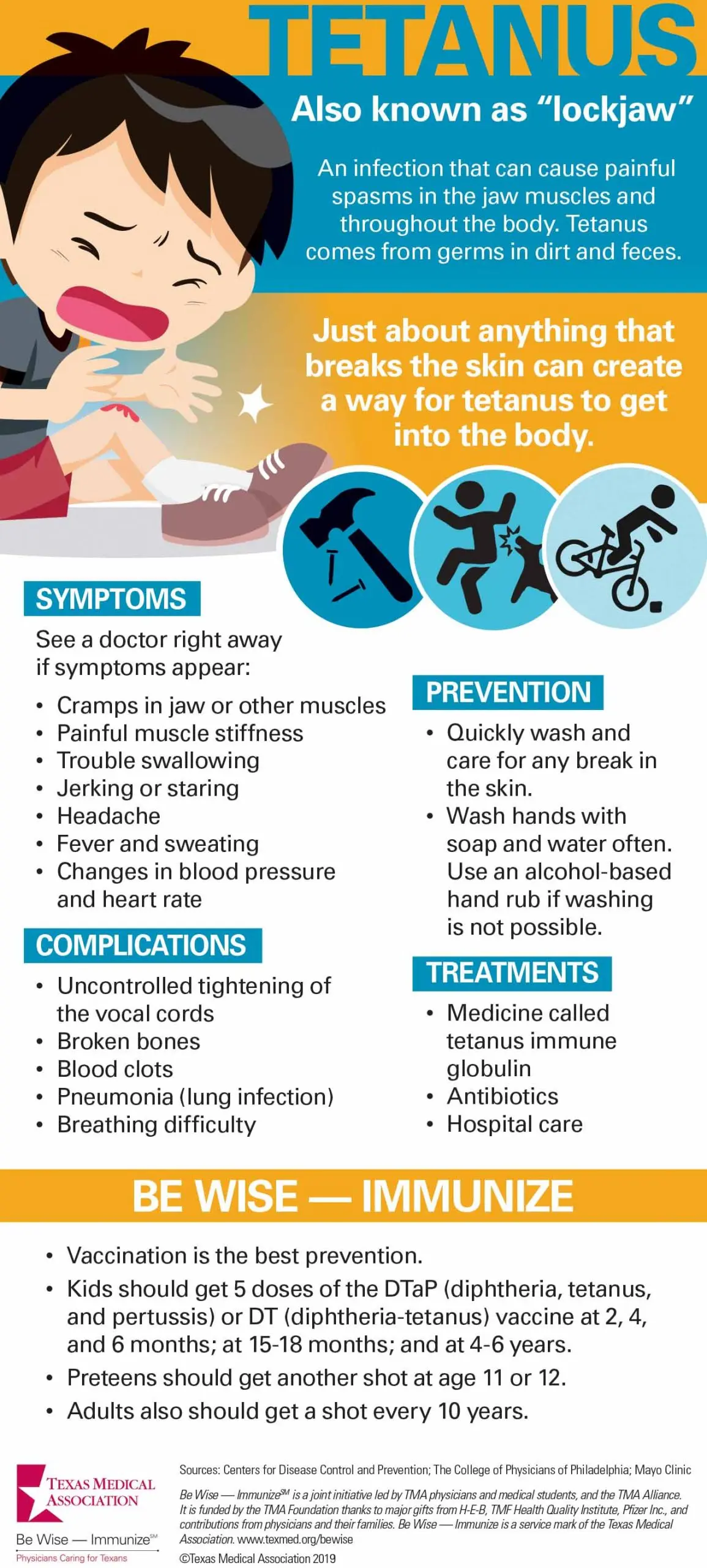 Tetanus &#8211; Symptoms and Treatment. Tetanus vaccine