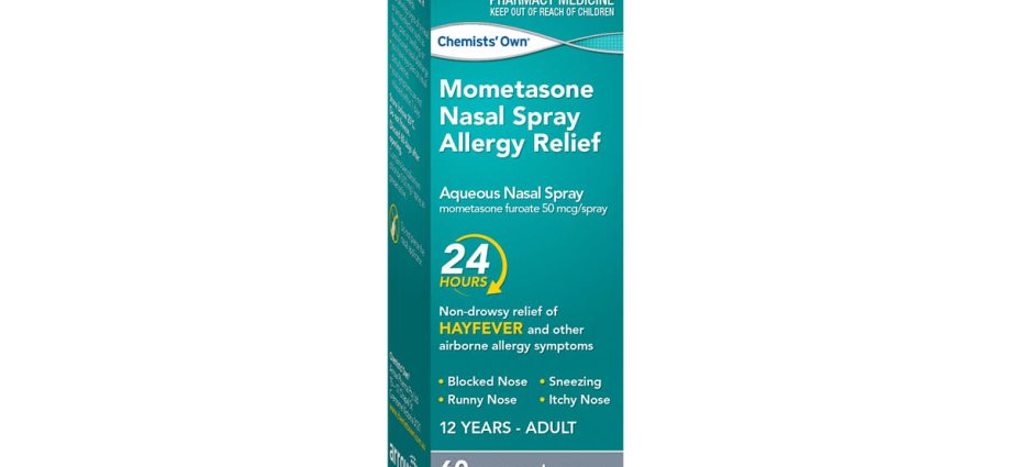 The allergy revolution. Mometasone without a prescription