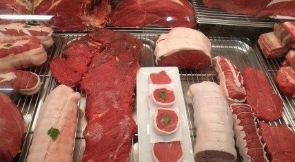 The anthrax-contaminated meat ended up in stores