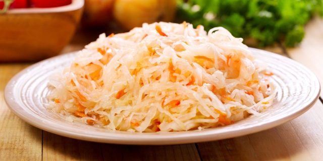 The benefits of pickled cabbage for the human body