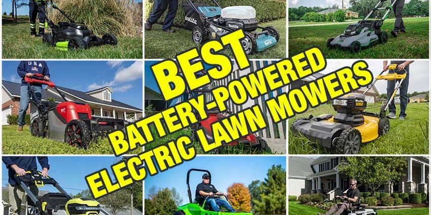 The best electric trimmer 2022: an overview of 14 top models of garden electric mowers + how to choose an electric grass mower