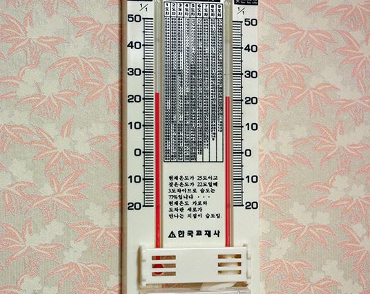 The combination of temperature and humidity can be deadly. The wet thermometer will show how much we can hold out