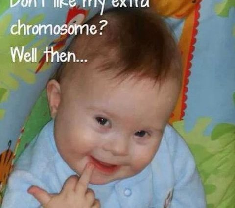 The fact that my baby may have Down&#8217;s syndrome did not impress me. It was love at first sight