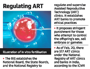 The government has adopted a bill regulating the issue of in vitro fertilization