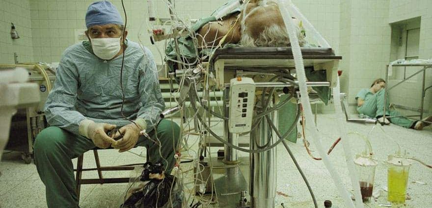 The most famous patient, prof. Religi. He lived with a transplanted heart for 30 years