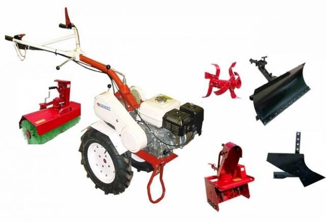 The most popular walk-behind tractors