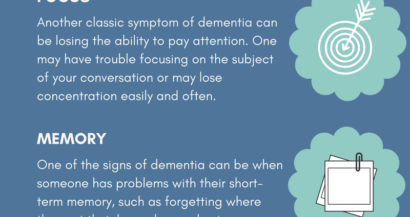 These could be early signs of dementia. Pay attention to these symptoms