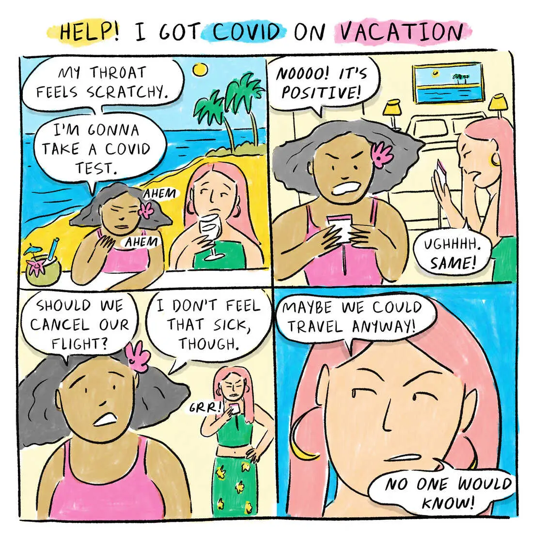 They contracted the coronavirus while on vacation. «I feel that we have barely escaped alive» [LETTER TO MEDTvoiLokony]
