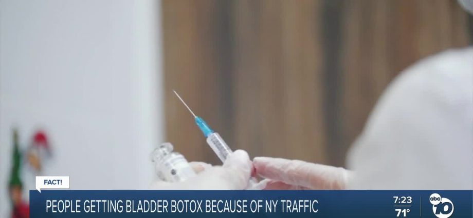 They inject botox into their bladder. A new fashion is taking over New York