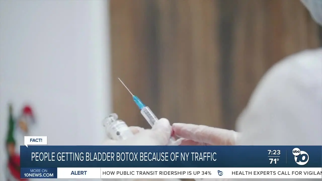 They inject botox into their bladder. A new fashion is taking over New York