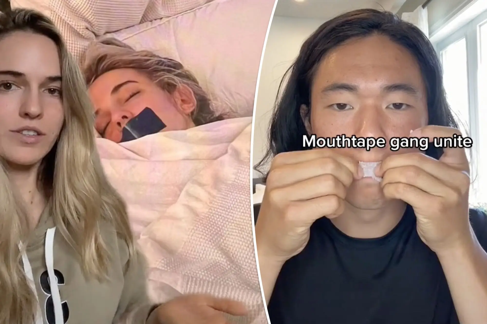 They put tape over their mouths to breathe through their nose. They see the benefits and the doctor gives alarms. «One of the most dangerous trends»