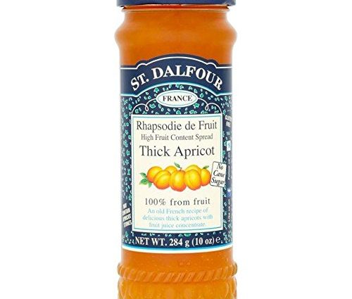 Thick apricot jam