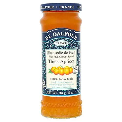 Thick apricot jam